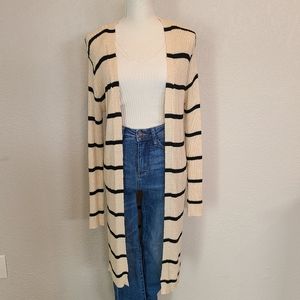 SMALL Long Knit Cardigan